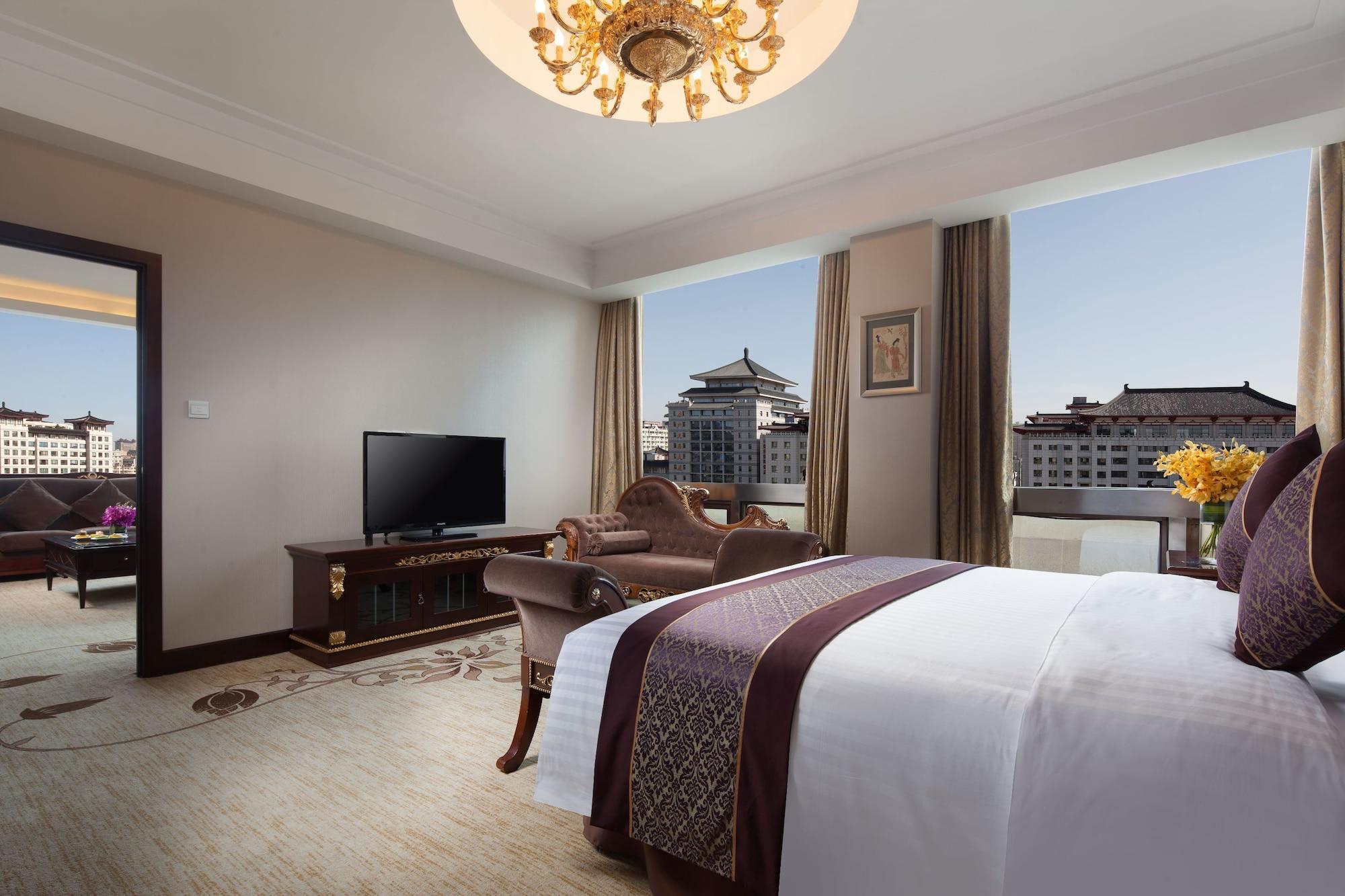 Jin Jiang West Capital International Hotel The Bell And Drum Tower Muslim Quarter & Metro Line 6 & Indoor Swimming Pool & Self-Service Free Laundry Room Xi'an  Luaran gambar