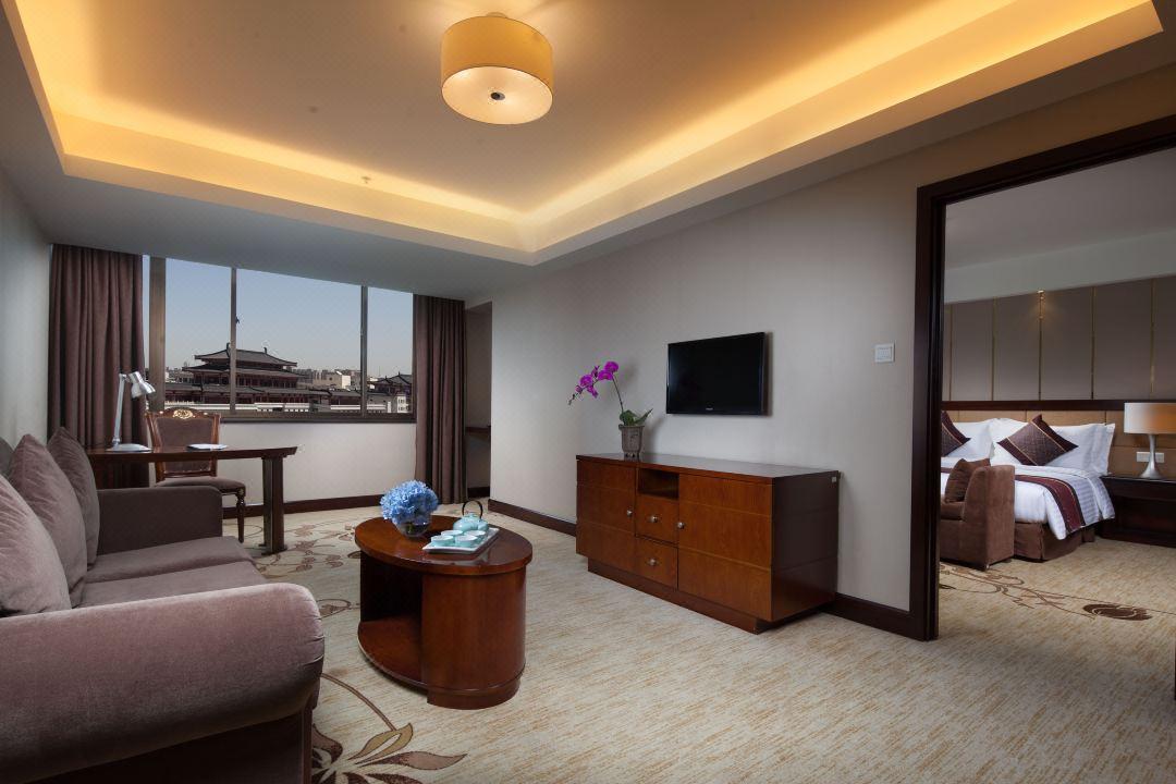 Jin Jiang West Capital International Hotel The Bell And Drum Tower Muslim Quarter & Metro Line 6 & Indoor Swimming Pool & Self-Service Free Laundry Room Xi'an  Luaran gambar
