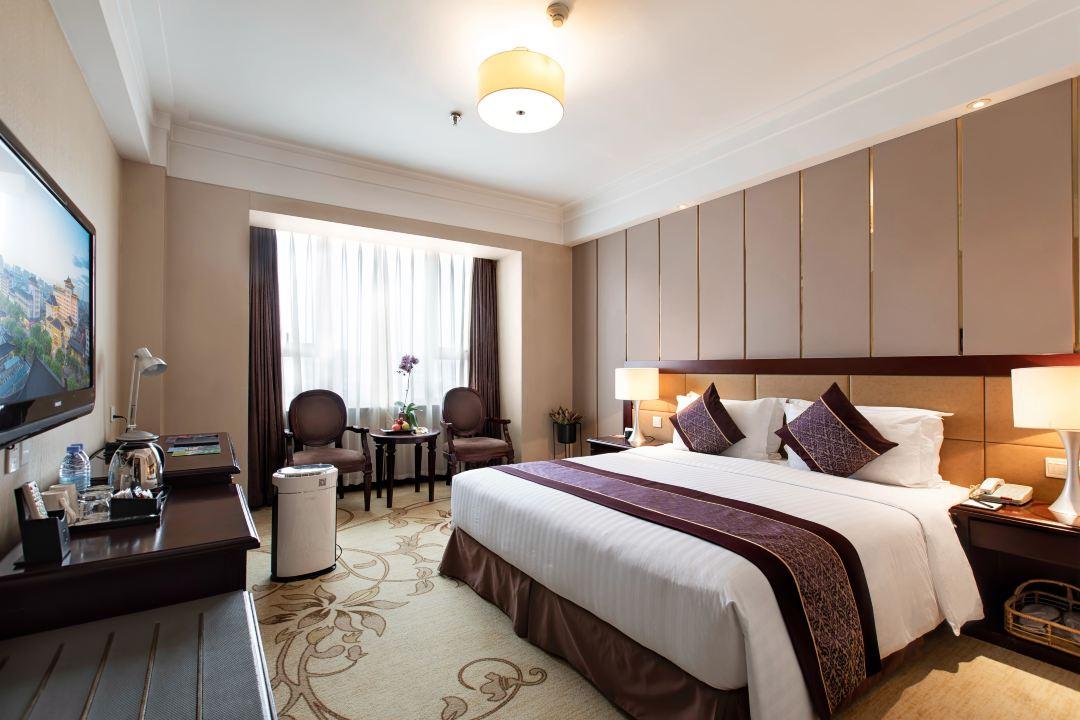 Jin Jiang West Capital International Hotel The Bell And Drum Tower Muslim Quarter & Metro Line 6 & Indoor Swimming Pool & Self-Service Free Laundry Room Xi'an  Luaran gambar